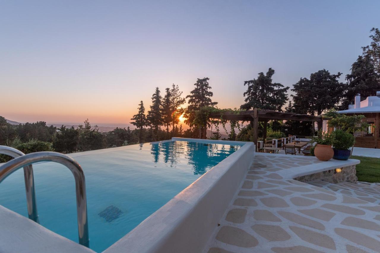 Tramonto Villa Lagoudi Zia Exteriör bild