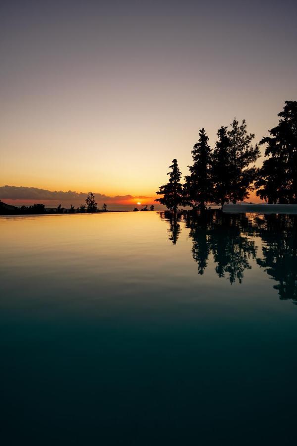 Tramonto Villa Lagoudi Zia Exteriör bild